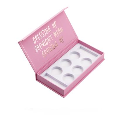 China Recycled Luxury Cosmetic Materials Private Label Display Empty Eyeshadow Paper Box Custom Packaging for sale