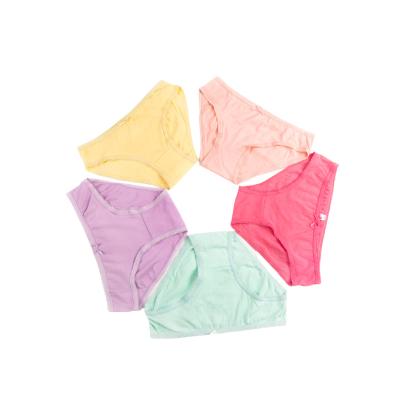 China Fancy Kids Underwear Young Teenage School Girl Breathable Panties for sale