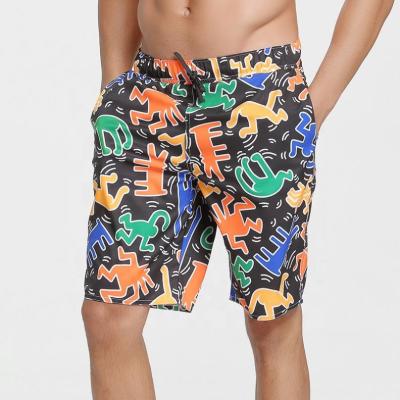 China Custom Printing Anti-UV Swimwear Men's Board Shorts Swimming Trunks Casual Beach Wear for sale