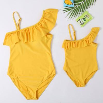 China Hot Sell Parent Child Swimwear Girls Swimwear Kids Swimwear Family Swimwear Family Swimwear PRD82018 for sale