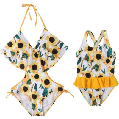 China Hot Sell Parent Child Swimwear Girls Swimwear Baby Swimwear Family Swimwear Family Swimwear PRD82020 for sale