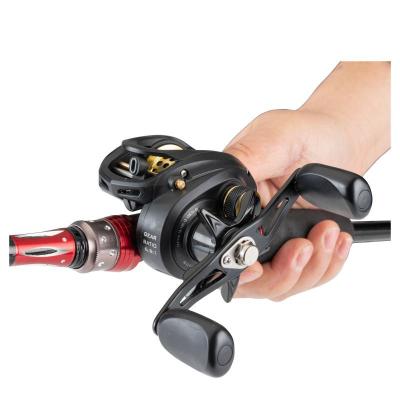 China WONDERFUL 6.8:1 220g Aluminum Alloy Freshwater Alumium Alloy 12+1bb Hard Bait Casting Water Drop Reel for sale