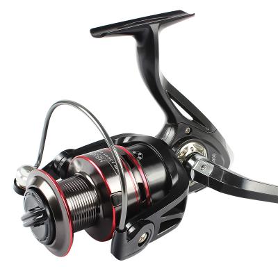 China WONDERFUL Spinning Line 1000 6000 Stainless Steel Distant Reels Wheel Surf Bug Carp Fishing Hand Fish for sale