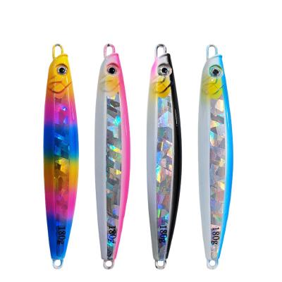 China Fishing WONDERFUL Saltwater Pike 180g 220g 13cm 14cm Slow Jigging Metal Lures Tools for sale