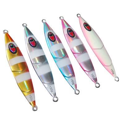 China WONDERFUL 400g Lead Metal Gear Sinking Luminous Saltwater Metal Building Lures For Tuna for sale