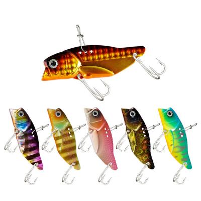 China WONDERFUL Advance Freshwater Metal Vibrator 14g 5.8cm Mini Hard Spin Metal Vib Sinking Bait For Bass for sale