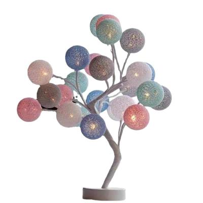 China Northern Europe Made Porcelain Top Quality Plastic Modern Tree Led Home Room Decor Lights for sale