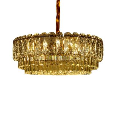 China Modern Customizable Contemporary Living Room Crystal Luxury Lights Chandelier for sale