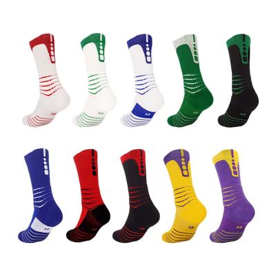 China Customized Sock Colorful Quick Dry Breathable Wholesale Terry Long Socks Custom Packaging Sock for sale