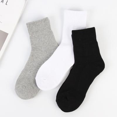 China 2023 QUICK DRY thicker socks custom design wholesale pure knitted dress cotton sock color men socks for sale