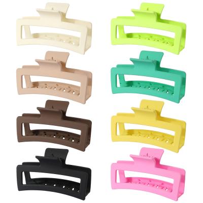 China New 2023 Hair Clip Ladies Hair Accessories Products Women Girls Big Hair Hold 13CM Candy Strong Color Big Claw Clips For Thick Hair for sale