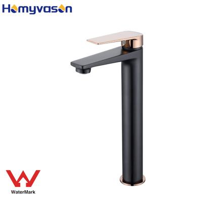 China Australian Faucets Watermark Plumbing Metered Materials Water Save Vanity Faucet Tall Faucet for sale