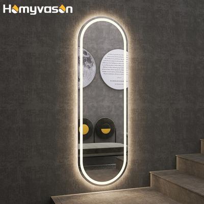 China Homyvason LED Light Dressing Mirror Illuminated Custom Frameless Furniture For Bedroom for sale