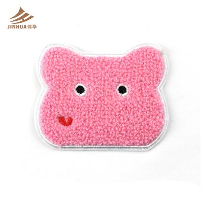 China 3D Embroidery Custom Badge Embroidery Patches Chenille Patches Letters for sale