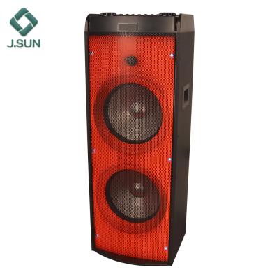 China DTS LED Full Range Portable Rechargeable Speakers With Mic for sale