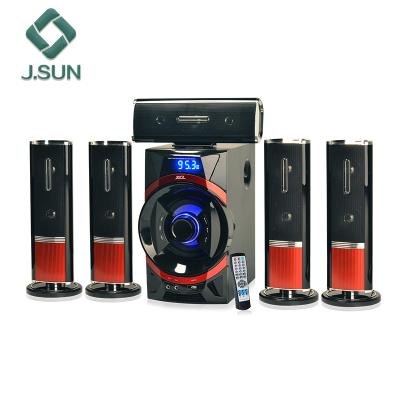 China Wireless System Super Bass 5.1 Home Theater Card With USB SD for sale