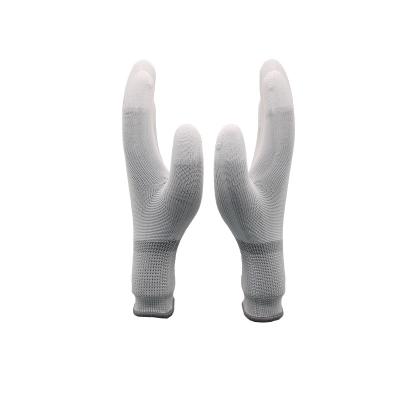 China Oil Resistance And Wear Resistance Wholesale Customized Good Quality Coated Working Safety Coated Latex Gloves Antistatic Thin Handy for sale