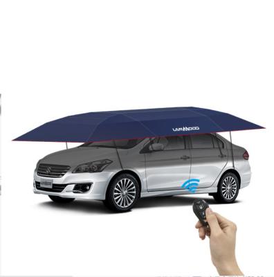 China LANMODO Auto Remote Control Auto Car Cover Sun Shade Umbrella Car Windshield Cover for sale