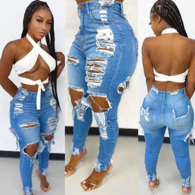 China Factory direct sale price waterproof love roses jeans flared jeans flared long jeans for sale