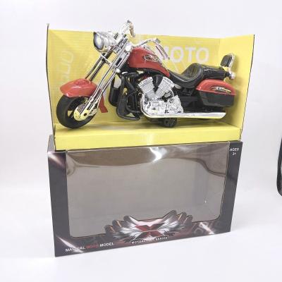 China Plastic Friction Toy Kids Motorcycle Toy Model Children Boys Car Toy Vehicle With Sound Light Up for sale