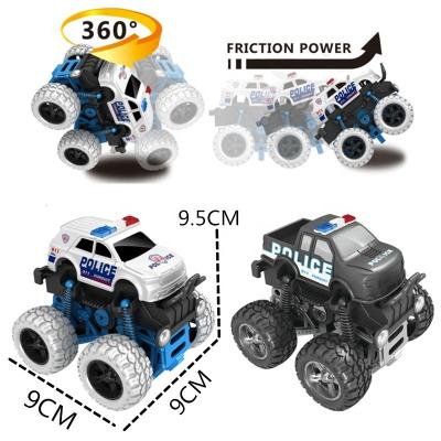 China Friction Toy Kids 4WD Off Road Toy Vehicle Children's Police Car Toys Wholesale Friction Toy Vehicle for sale