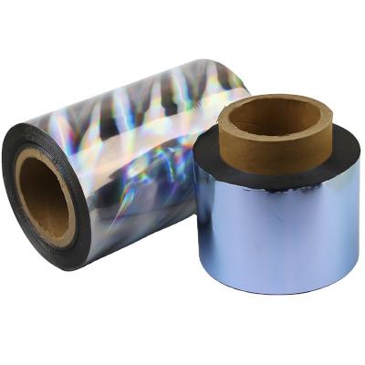 China ZHY-107 China Supply Low Price Moistureproof Holographic Rainbow Cold Stamp Film for sale