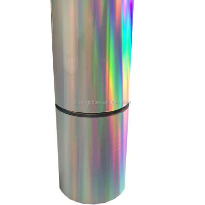 China ZHY-2301 Labels PET Material , Holographic Aluminum Color Foil Hot Stamping for sale