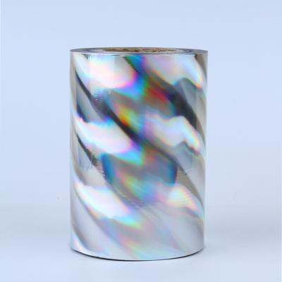 China Brands Holographic PET Plain Hologram Used Hot Stamping Foil With Metal for sale