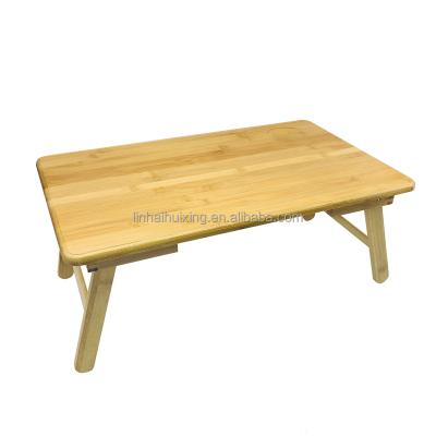 China New Product Laptop Desk Modern Bamboo Single Bed Overlay Office Small Foldable Desk Table for sale