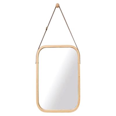 China European Minimalist Wall Mounted Mirror Entrance Mirror Living Room Bedroom Makeup Mirror for sale