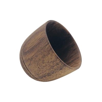 China Viable Natural Biodegradable Wooden Cup Environmental Protection Jujube Wooden Cup Antique Tea Beer Mug for sale