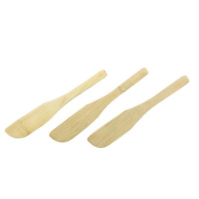 China Disposable Natural Environmental Wooden Butter Knife Kitchen Butter Cheese Cheese Bamboo Cooking Knife for sale