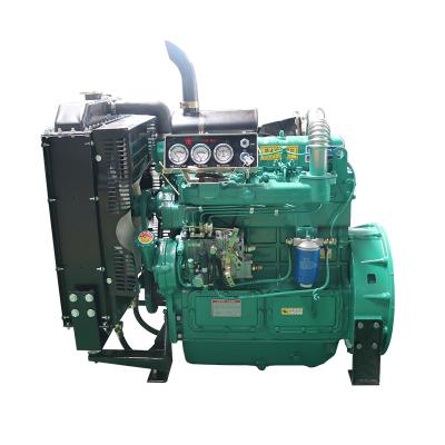 China Water Cooled Water Cooled 4 Cylinder 55kw ZH4105ZD Machinery Engine Weifang Ricardo Engine for sale