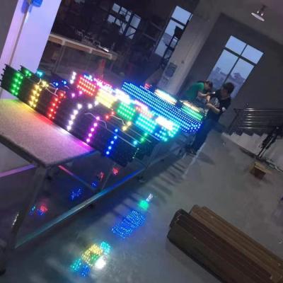 China Video Light DMX512, CAT-5 Network Art-Net Dual Pixel Strip Hotel 40*SMD5050 RGB LED Pixel Bar Protocol for sale