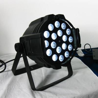 China Hotel 18*10W RGBW 4IN1 Multicolor ZOOM LED PAR 64 Aluminum Die Casting Stage Lighting DMX 512 for sale