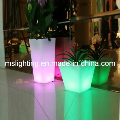 China Bar Table Remote WIFI Li-battery Control LED Flowerpot LED Ice Bucket, LED Big Size Cylinder Bucket for sale