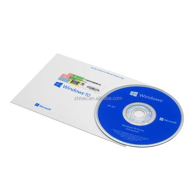 China Original Windows 10 Home OEM DVD 64 Bit Windows 10 Home Online Home Activation Key 100% OEM Windows 10 for sale