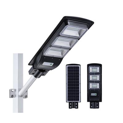 China High quality ip65 outdoor theme park motion garden smd 30w 60w 90w integrated led solar street light for sale