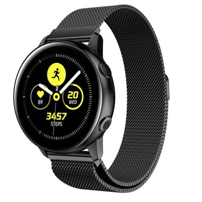 China Breathable Milanese Loop For Samsung Galaxy Watch 3 41mm 45mm/Active 2 46mm/42mm Speed ​​S3 Frontier 20mm 22mm Wristband Huawei GT/2/2e Band for sale