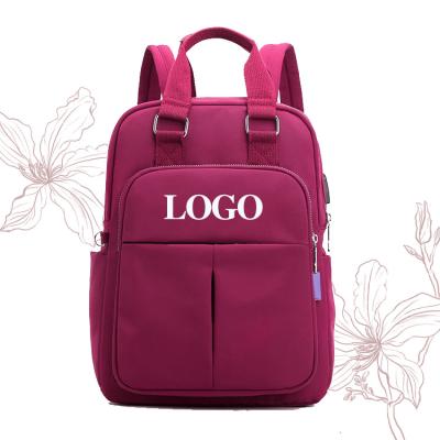 China With USB Travel Backpack Fashion Backpack Purse Women With Left USB Backpack Filling Bag For Female Students for sale