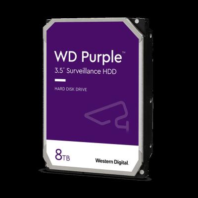 China Original Brand New Hdd W82PURX Purple SATA HDD 8TB 7200 RPM 3.5 Inch Hard Disk Drive Special For Surveillance CCTV Security Dvr nvr for sale