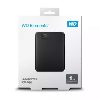 China Original Elements HDD 500GB 1TB 2TB 3TB 4TB 5TB 2.5 USB 3.0 Hdd Portable External Hard Drive W D Disk For PC Laptop Computer for sale