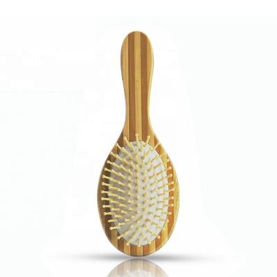 China Custom Cushion Logo Natura Bamboo Hair Brush With Air Cushion for sale