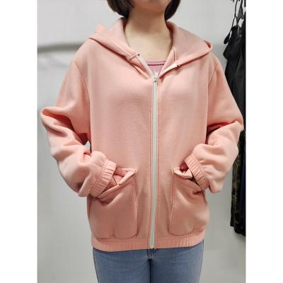 China Wholesale Custom Classic Logo Cotton Solid Causal Daily Anti-wrinkle Long Sleeve Women Hoodies for sale