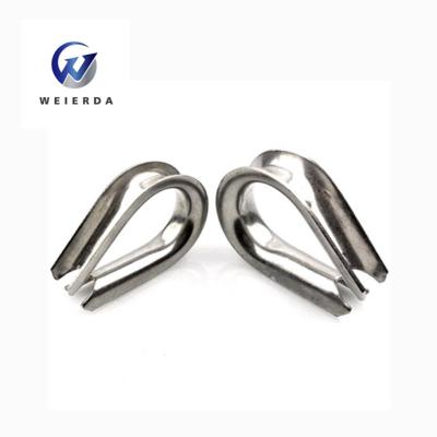 China European Construction 316 Stainless Steel Wire Rope Thimble Commercial Type In Stock for sale