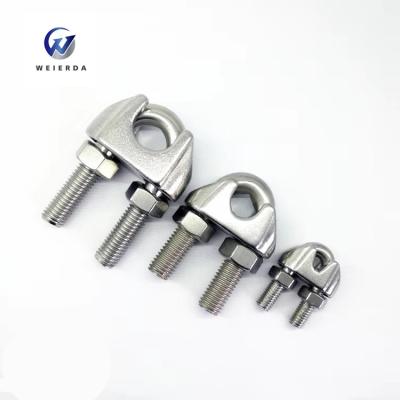 China DIN 741Rigging Furniture Hardware Stainless Steel Wire Rope Clip Lock for sale