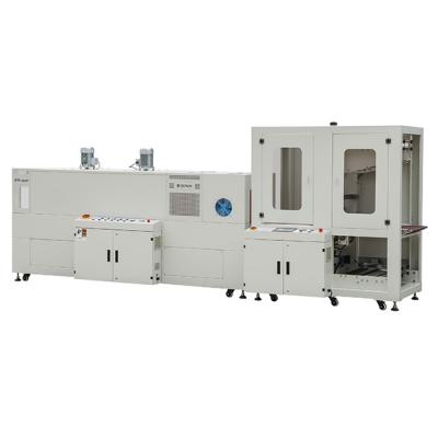 China BTX-6040A+BM-6040 Beverage PE Film Shrink Wrapping Machine For Tray Products for sale