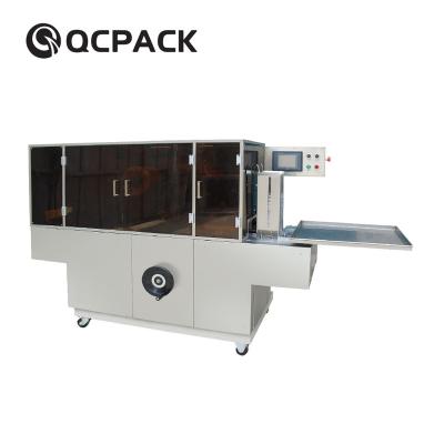 China BTB-300D high speed automatic GARMENT bopp film cellophane overwrapping machine for sale