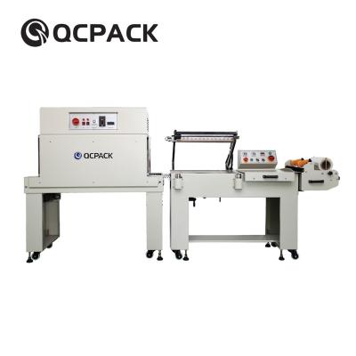 China Machine L Bar CLOTHING Shrink Wrapping Film Sealer For Packing Small Paper Box for sale