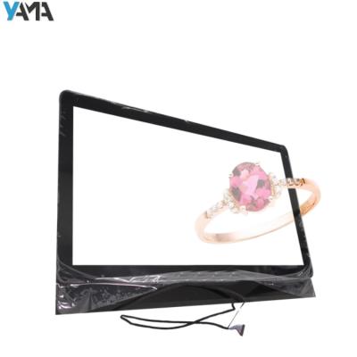 China Transparent Lcd Indoor Advertising Display Advertising Players 49inch Transparent Lcd Screen Panels for sale